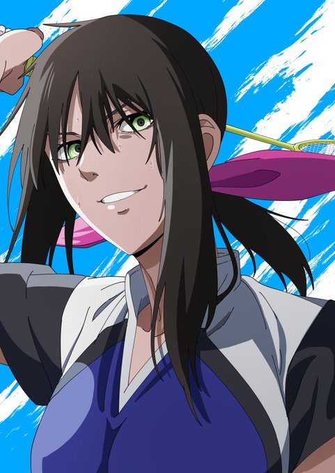 アニメはねバドを観終わったから羽咲綾乃描いた アニメはねバドを観終わったから羽咲綾乃描いた