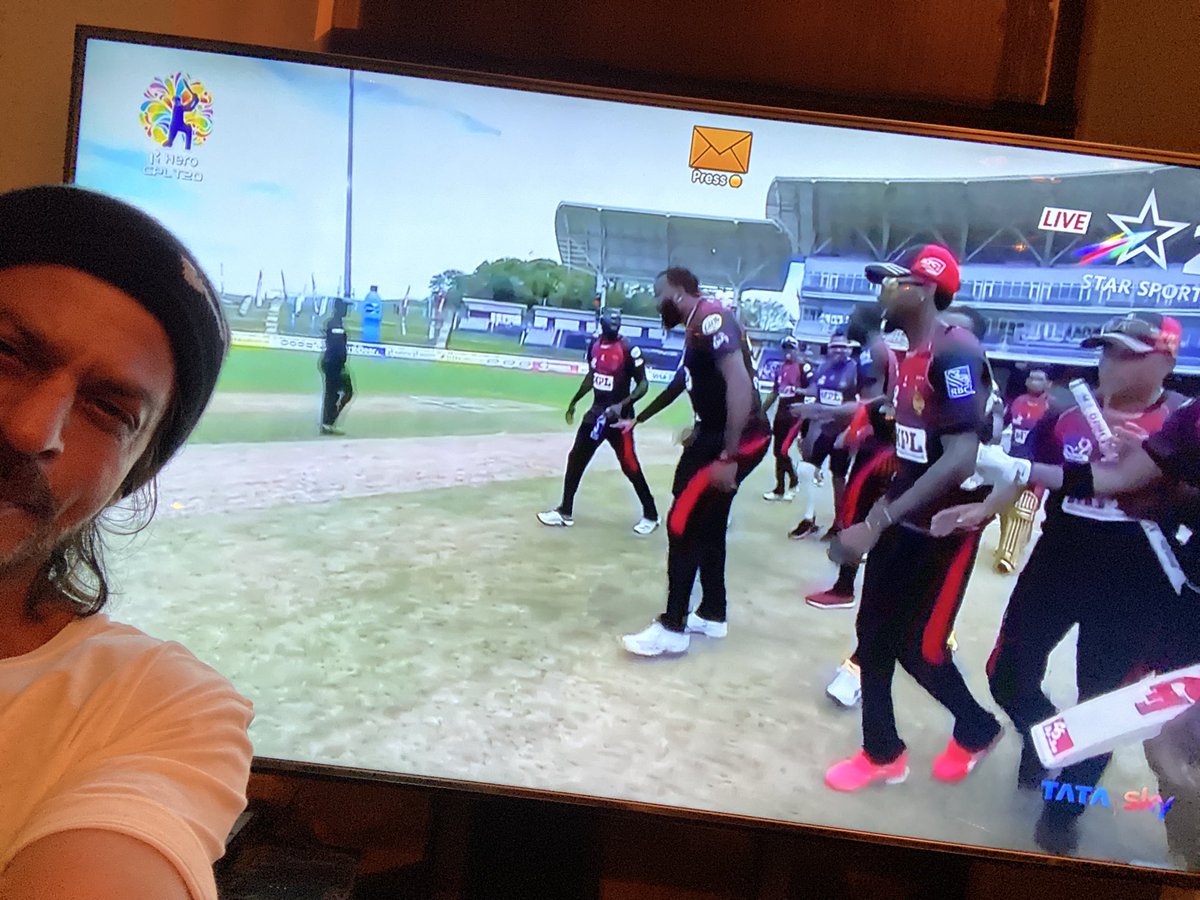 Thank you Trinidad & Tobago and the @CPL for the tournament. @GoToTnT 