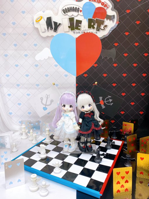 「URAHARA ❤️ MY HEART」本日よりアゾン秋葉原店で展示中☆お近くにお越しの際はお立ち寄り下さいね♪来週1 「URAHARA ❤️ MY HEART」本日よりアゾン秋葉原店で展示中☆お近くにお越しの際はお立ち寄り下さいね♪来週1