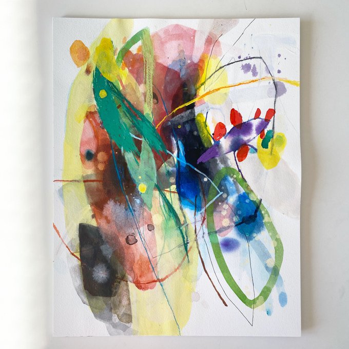 Just because I don’t understand わからないからこそMixed media on pape Just because I don’t understand わからないからこそMixed media on pape