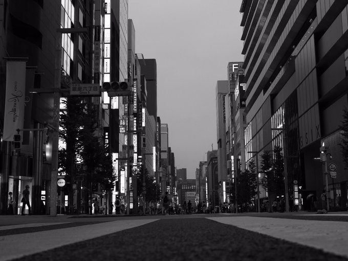 ぶらぶら寄り道#GX7MK2#HX025#銀座#モノクローム ぶらぶら寄り道#GX7MK2#HX025#銀座#モノクローム
