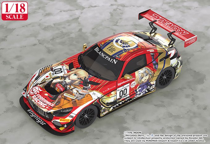 【秋葉原ラジオ会館店】グッドスマイルレーシング様の「1/18 GOODSMILE RACING & TYPE-MOON 【秋葉原ラジオ会館店】グッドスマイルレーシング様の「1/18 GOODSMILE RACING & TYPE-MOON