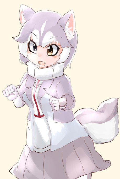 イエイヌちゃん落書きしました~#けものフレンズ イエイヌちゃん落書きしました~#けものフレンズ