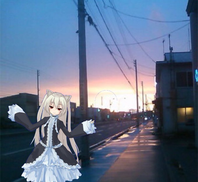 こんきゃーっと、初期の配信で【のらちゃんと色んな所へ行こう】見たいのが有ってそれに投稿した物です①新海誠さんのアニメの こんきゃーっと、初期の配信で【のらちゃんと色んな所へ行こう】見たいのが有ってそれに投稿した物です①新海誠さんのアニメの