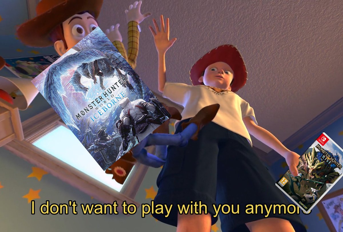let the meme making commence. #NintendoDirect #MHrise #monsterhunterrise #monsterhunter