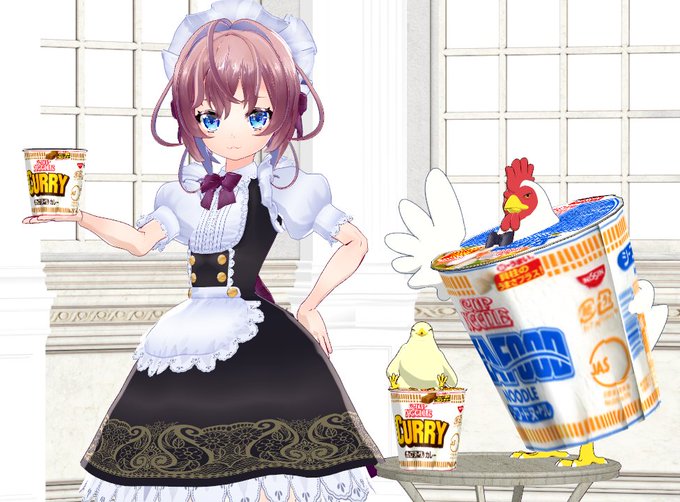 おはクロ今日の朝ごはんは「デュカポーク」「カボチャのカレーポタージュ」「さつまいものサラダ」だ!🐔<今日は #日清食品が おはクロ今日の朝ごはんは「デュカポーク」「カボチャのカレーポタージュ」「さつまいものサラダ」だ!🐔<今日は #日清食品が