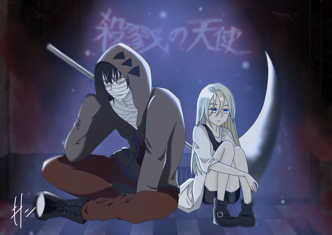 過去絵です🙌『殺戮の天使』より、アイザック=フォスター、レイチェル=ガードナーです!ザクレイいいよね😍😍#絵描きさんと繋 過去絵です🙌『殺戮の天使』より、アイザック=フォスター、レイチェル=ガードナーです!ザクレイいいよね😍😍#絵描きさんと繋