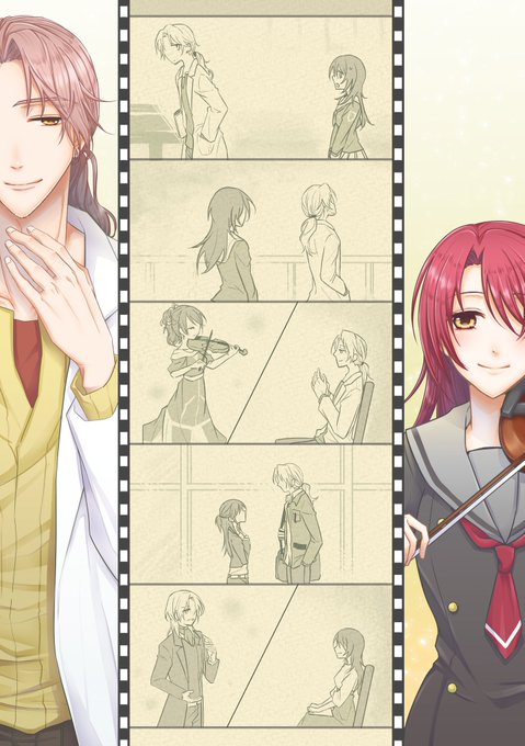 金色のコルダ17周年なのね!!おめでとうございます!!🎶✨✨過去絵ですがお祝い☺️ 金色のコルダ17周年なのね!!おめでとうございます!!🎶✨✨過去絵ですがお祝い☺️
