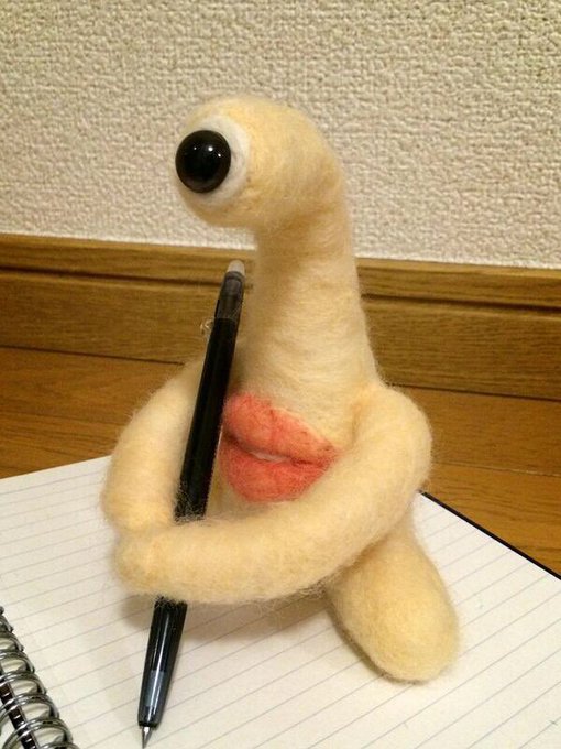 これは以前作った寄生獣のミギーになります これは以前作った寄生獣のミギーになります