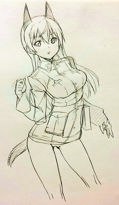 「ストライクウィッチーズ」エイラ・イルマタル・ユーティライネン中尉魅惑の白タイツナンダナ♥ 「ストライクウィッチーズ」エイラ・イルマタル・ユーティライネン中尉魅惑の白タイツナンダナ♥