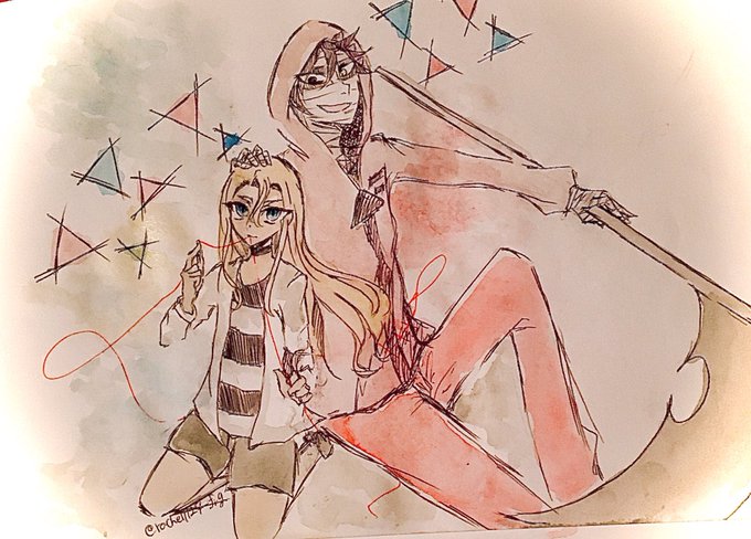 さつてん〜!!遅れましたが漫画完結お疲れ様です!#殺戮の天使 さつてん〜!!遅れましたが漫画完結お疲れ様です!#殺戮の天使