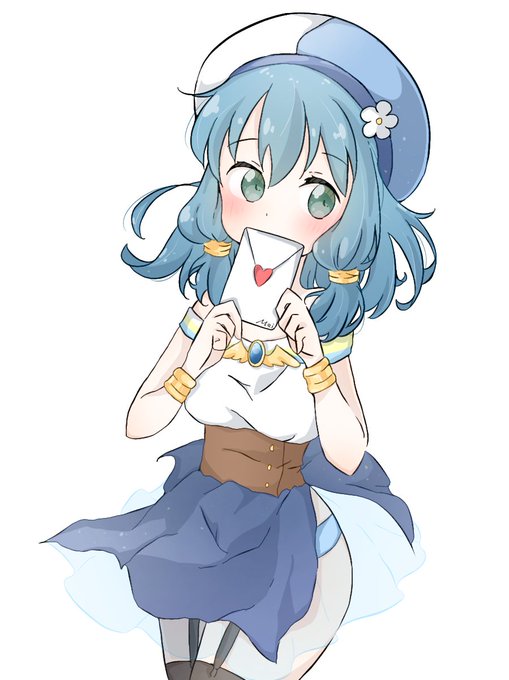 ラブレターを書いたメイちゃん#えんどろ#絵描きさんと繫がりたい ラブレターを書いたメイちゃん#えんどろ#絵描きさんと繫がりたい