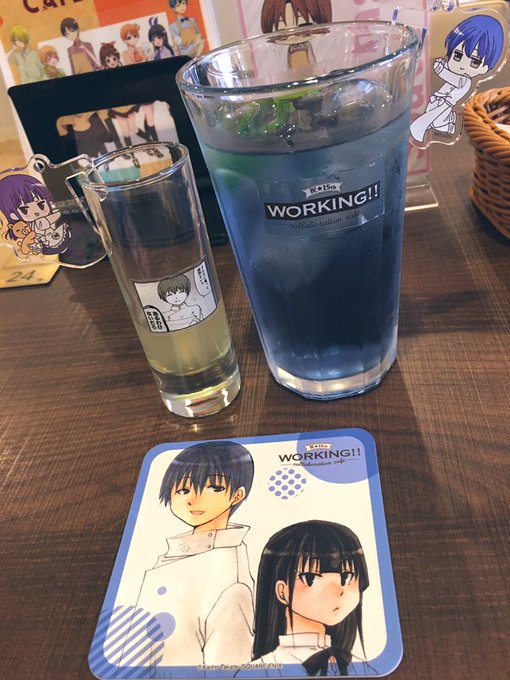 昨日WORKINGカフェ後期行ってきた〜!コースターでそうやま、アクキーで山田が来て心の中で叫んだ(T_T)さとやちメモ 昨日WORKINGカフェ後期行ってきた〜!コースターでそうやま、アクキーで山田が来て心の中で叫んだ(T_T)さとやちメモ