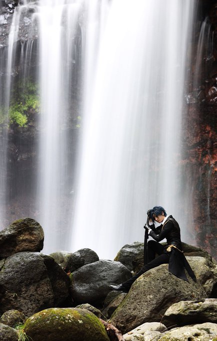刀剣乱舞【cos注意】燭台切光忠.ー 盲目ノ乙女ハ ー.Photo by おっさん様#石川荘 #乙女の滝 刀剣乱舞【cos注意】燭台切光忠.ー 盲目ノ乙女ハ ー.Photo by おっさん様#石川荘 #乙女の滝