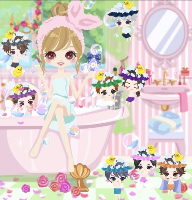 #王子様2EKカレとラブラブカップルコーデバトラーズとバスタイムコーデ🛁*。 #王子様2EKカレとラブラブカップルコーデバトラーズとバスタイムコーデ🛁*。