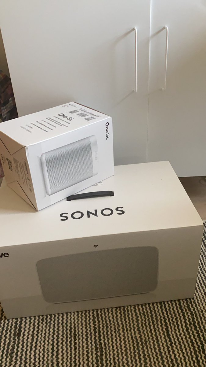 @TheRealAmirSela Det finns ALLTID plats för Sonos! 