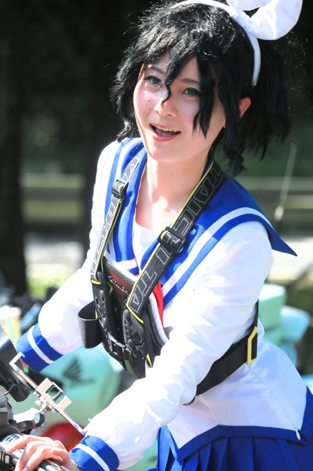 今日の奥多摩で行われた交通安全啓発イベント。ばくおん!!の天野恩紗のレイヤーさんがいたので、写真を撮らせてもらいました。 今日の奥多摩で行われた交通安全啓発イベント。ばくおん!!の天野恩紗のレイヤーさんがいたので、写真を撮らせてもらいました。
