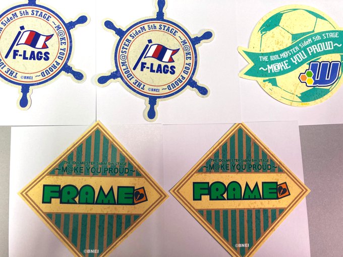 アイドルマスター SideM トラベル ステッカー 5th 交換譲》W×1FRAME×2F-LAGS ×2求》S.E.M アイドルマスター SideM トラベル ステッカー 5th 交換譲》W×1FRAME×2F-LAGS ×2求》S.E.M