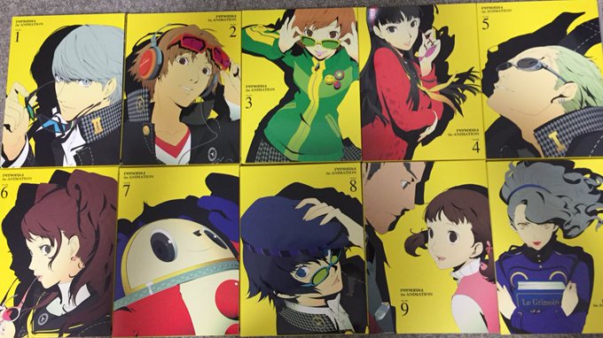 ペルソナ4のブルーレイも届いたぞー!わぁ、オシャレ ペルソナ4のブルーレイも届いたぞー!わぁ、オシャレ