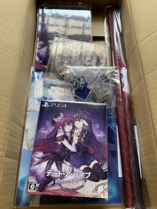 届いたんでちまちまやっていきますクリスタルなしのファミ通限定版です#デート・ア・ライブ 届いたんでちまちまやっていきますクリスタルなしのファミ通限定版です#デート・ア・ライブ