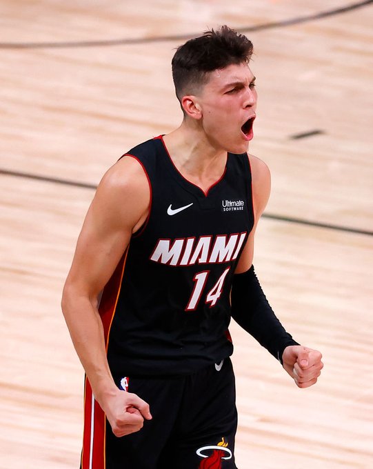 接戦の終盤をヒートが112-109で制し、NBAファイナル進出に王手! タイラー・ヒーローは自己最多37得点 #NBA 接戦の終盤をヒートが112-109で制し、NBAファイナル進出に王手! タイラー・ヒーローは自己最多37得点 #NBA