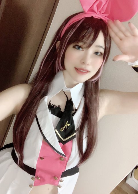 🎀コスプレ/Cosplay🎀⚠️宅コスV-Tuberkizuna AI …キズナアイ…ウィッグはエクステを追加でつけて 🎀コスプレ/Cosplay🎀⚠️宅コスV-Tuberkizuna AI …キズナアイ…ウィッグはエクステを追加でつけて