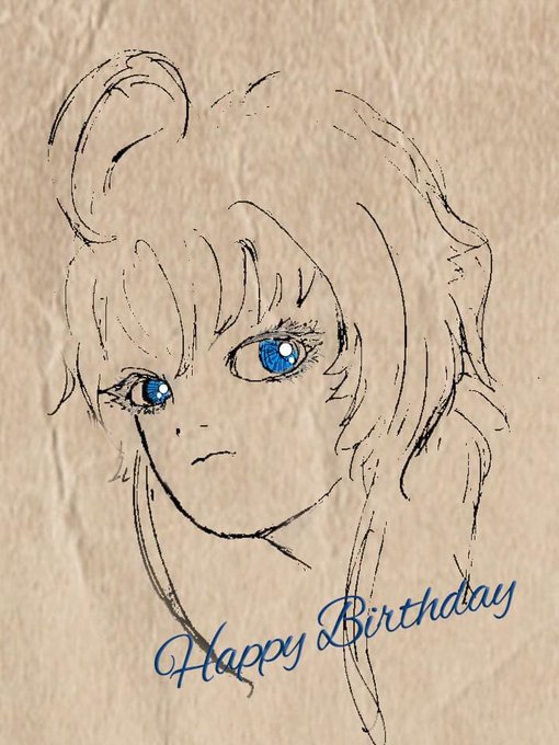 デグさんお誕生日おめでとう〜〜(書類上のw)恥ずかしながらまた描いてしまいました、、(^^;;#ターニャ・デグレチャフ誕 デグさんお誕生日おめでとう〜〜(書類上のw)恥ずかしながらまた描いてしまいました、、(^^;;#ターニャ・デグレチャフ誕