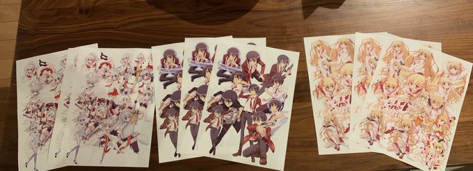 ジャンヌ、キンジ、理子のポスター完成!!#緋弾のアリア ジャンヌ、キンジ、理子のポスター完成!!#緋弾のアリア