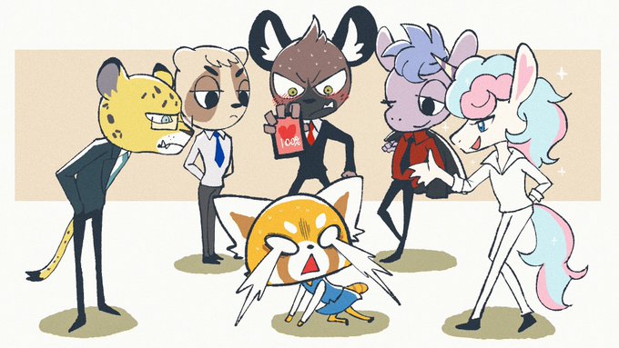 色んなタイプの男達に絡まれる烈子#アグレッシブ烈子 #aggretsukofanart #aggretsuko 色んなタイプの男達に絡まれる烈子#アグレッシブ烈子 #aggretsukofanart #aggretsuko