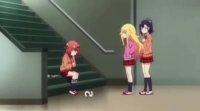 ガヴリールドロップアウト2話サターニャのボッチメシのシーンでおにぎりが落ちちゃうだが感情移入し過ぎて思わず「あっ!」って ガヴリールドロップアウト2話サターニャのボッチメシのシーンでおにぎりが落ちちゃうだが感情移入し過ぎて思わず「あっ!」って