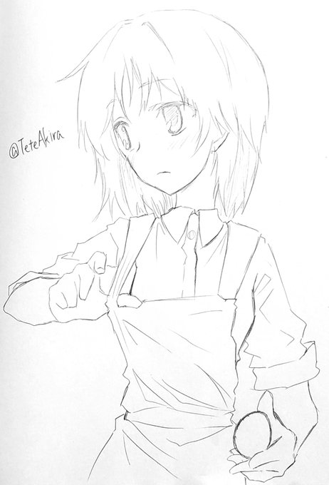 「タマゴの…割り方…?」こちらは来るべきすかもかアニメ化に向けてエルバをアニメ画風にしつつ5巻のエプロン着せてタマゴ割っ 「タマゴの…割り方…?」こちらは来るべきすかもかアニメ化に向けてエルバをアニメ画風にしつつ5巻のエプロン着せてタマゴ割っ