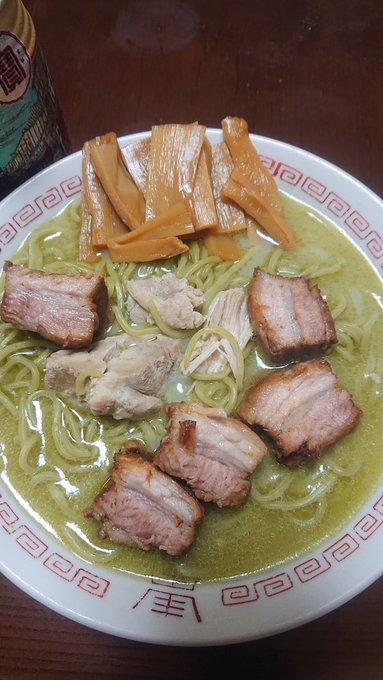 いえ麺「日本中へ届け☆麺屋六感堂ユーグレナ配合グリーン麺プロジェクト」実は、私は、料理はしたこと無いのですが😅頑張りまし いえ麺「日本中へ届け☆麺屋六感堂ユーグレナ配合グリーン麺プロジェクト」実は、私は、料理はしたこと無いのですが😅頑張りまし