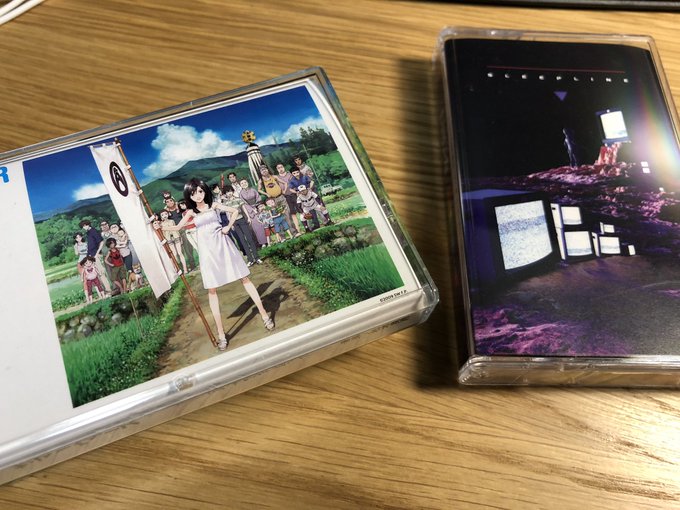 カセットテープ初心者すぎてラインナップがサマーウォーズかNew Dreams Ltd.しかない。光と闇。 カセットテープ初心者すぎてラインナップがサマーウォーズかNew Dreams Ltd.しかない。光と闇。