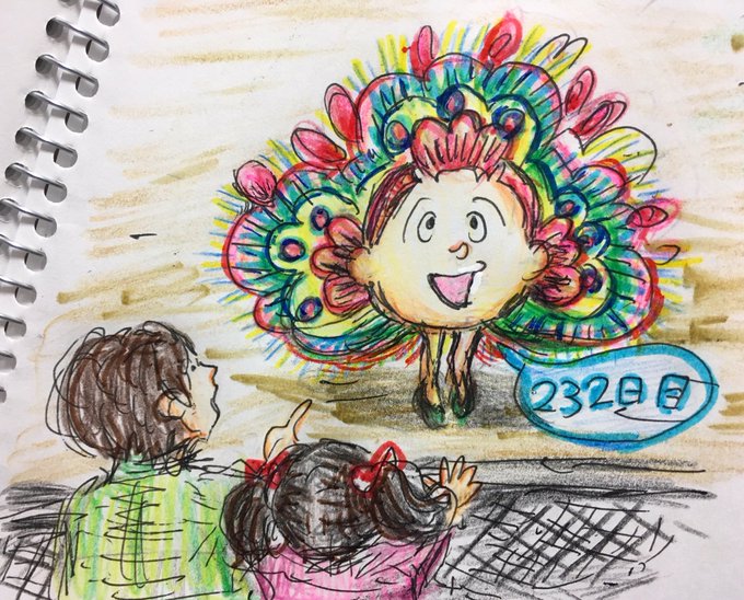 サザエさん×孔雀#はるひのへんてこコラボ集#毎日1枚#目指せ365日#art #artist #illustration サザエさん×孔雀#はるひのへんてこコラボ集#毎日1枚#目指せ365日#art #artist #illustration