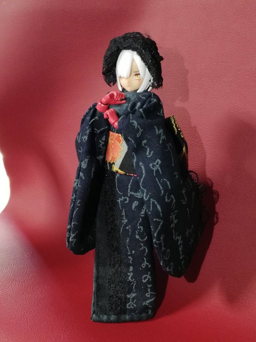 新作和服です!シックな感じとハンドスケールサイズとのペアルックもあります後程メルカリにて販売します#メガミデバイス#フレ 新作和服です!シックな感じとハンドスケールサイズとのペアルックもあります後程メルカリにて販売します#メガミデバイス#フレ