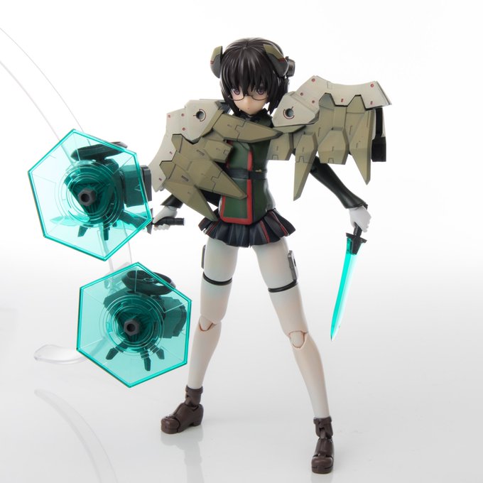 FAガール エルマ完成しましたアンドロイド兵をまとめる指揮官機として製造された個体でシールドドローンを駆使し最前線で指揮 FAガール エルマ完成しましたアンドロイド兵をまとめる指揮官機として製造された個体でシールドドローンを駆使し最前線で指揮