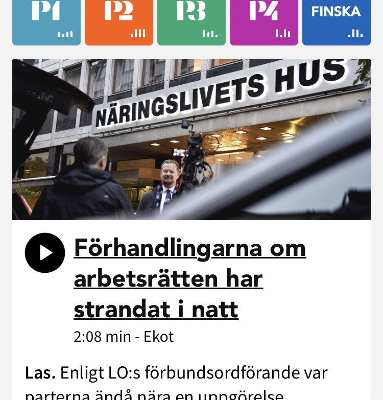 Är ansiktet utåt för de strandade LAS-förhandlingarna just nu. 