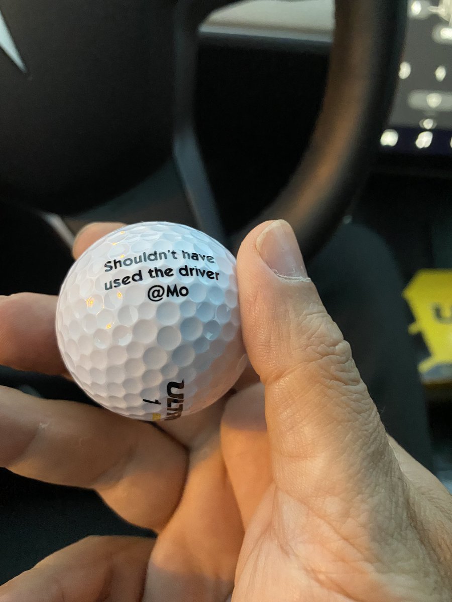 My new golf balls 