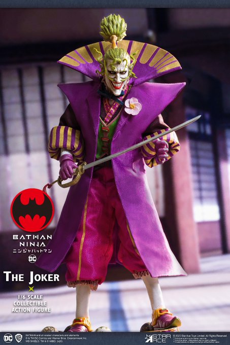 【新商品受注開始!】少年リックにて、スターエーストイズより『ニンジャバットマン』から1/6 ジョーカー デラックスVer 【新商品受注開始!】少年リックにて、スターエーストイズより『ニンジャバットマン』から1/6 ジョーカー デラックスVer