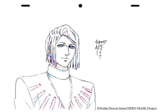 『HERO MASK』ファーストシーズンの名場面をプレイバック!第3話、名場面の原画をpick upLooking ba 『HERO MASK』ファーストシーズンの名場面をプレイバック!第3話、名場面の原画をpick upLooking ba