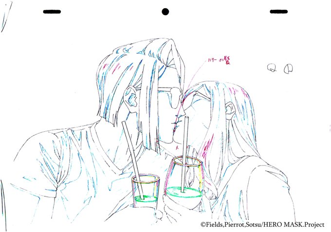 『HERO MASK』ファーストシーズンの名場面をプレイバック!第3話、名場面の原画をpick upLooking ba 『HERO MASK』ファーストシーズンの名場面をプレイバック!第3話、名場面の原画をpick upLooking ba