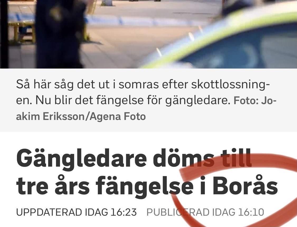 I Borås! 😱 Och så finns det folk som hävdar att vi har för mesiga straff. 