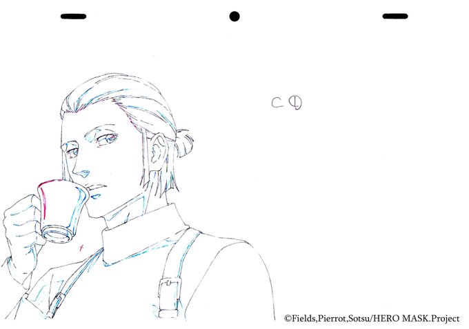 『HERO MASK』ファーストシーズンの名場面をプレイバック!第3話、名場面の原画をpick upLooking ba 『HERO MASK』ファーストシーズンの名場面をプレイバック!第3話、名場面の原画をpick upLooking ba