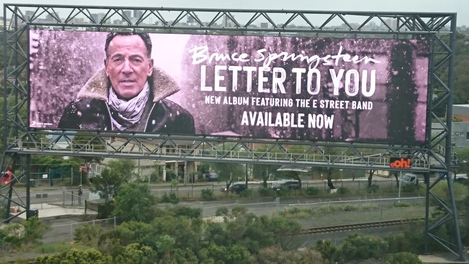 Just a modest little #LetterToYou billboard in Sydney... 🇦🇺 
