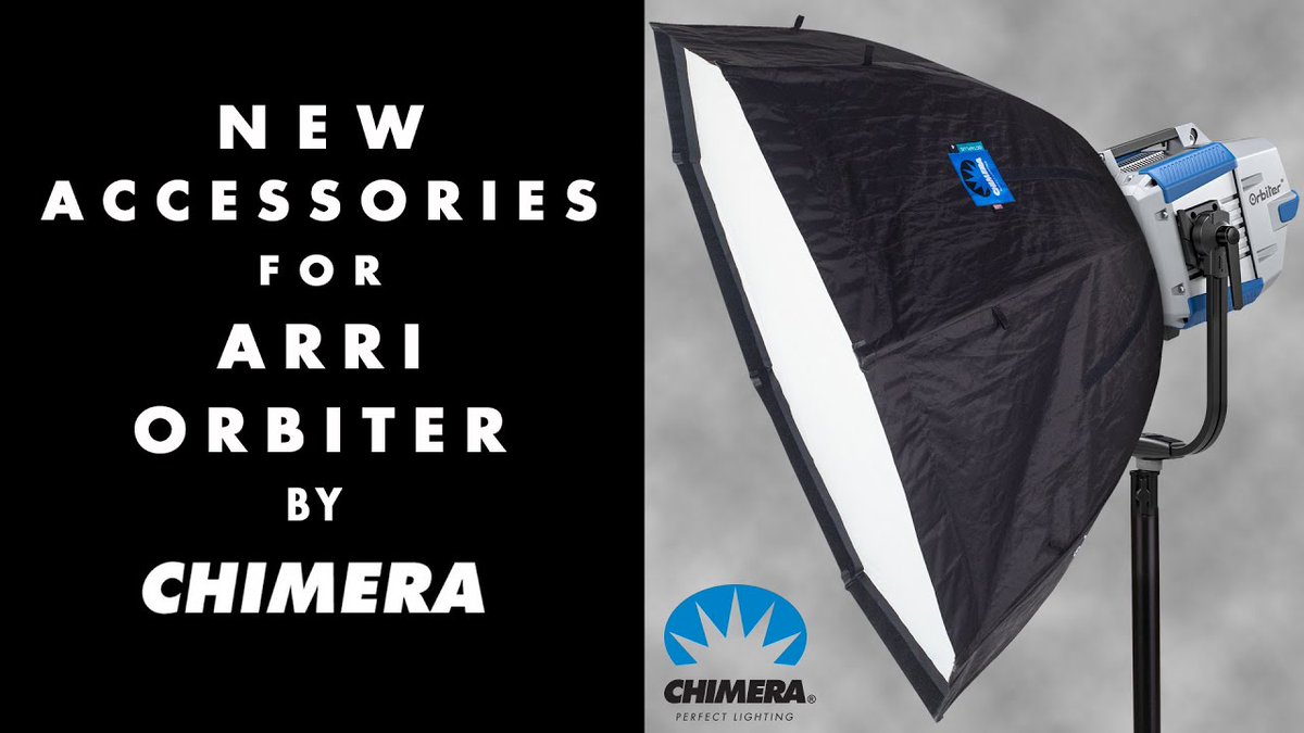 RT @ARRIChannel: #Orbiter is shipping and comes with a huge amount of accessories, transforming Orbiter into many different lighting fixtur…