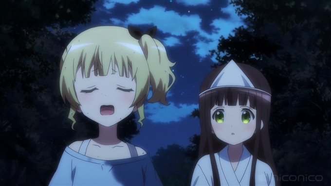千夜の手を握るシャロに「あら^~」コメント大量発生。『ご注文はうさぎですか? BLOOM』第2話コメント盛り上がったシー 千夜の手を握るシャロに「あら^~」コメント大量発生。『ご注文はうさぎですか? BLOOM』第2話コメント盛り上がったシー