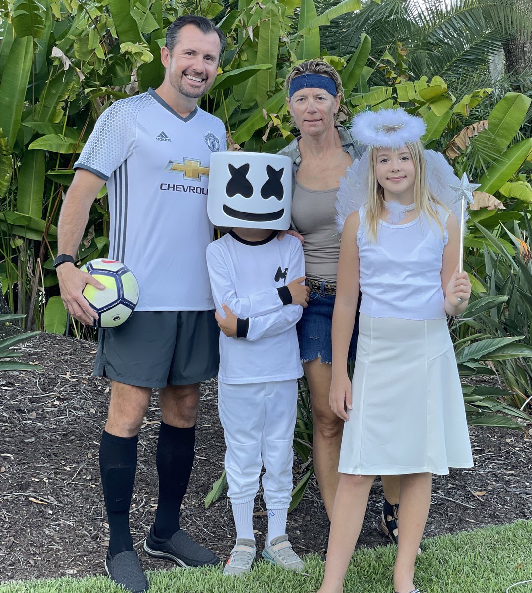 Family Halloween 🎃 #angel 😇 #soccerplayer #MARSHMELLO #GIJane @JMikeMcGee 