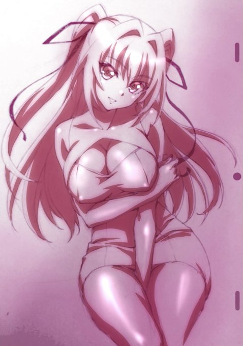 新妹魔王の澪。何用に描いたか不明なモノ。特典イラストの没案だったかも。 新妹魔王の澪。何用に描いたか不明なモノ。特典イラストの没案だったかも。