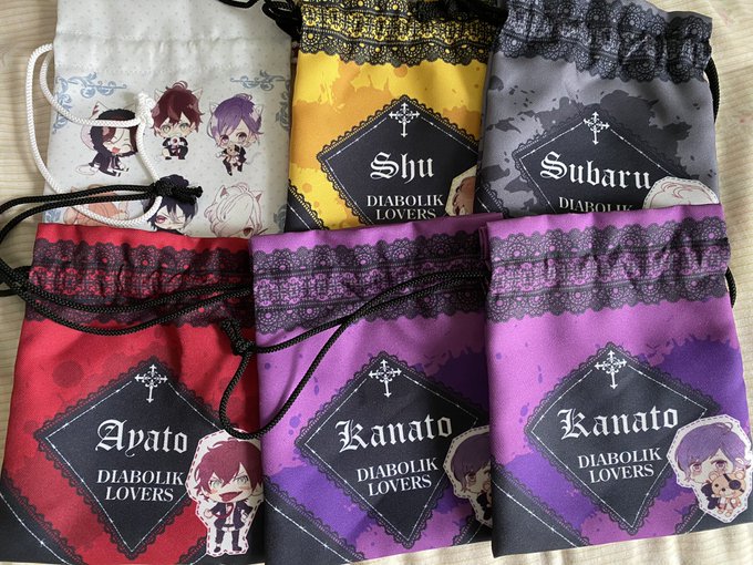 譲渡 DIABOLIK LOVERS ディアラバ ディアラヴァ ナンジャ キャラポップ 巾着 プライズ譲:アヤト/カナト 譲渡 DIABOLIK LOVERS ディアラバ ディアラヴァ ナンジャ キャラポップ 巾着 プライズ譲:アヤト/カナト