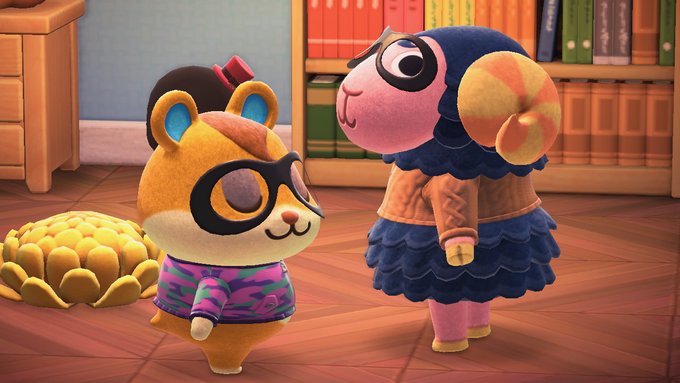 ヒーローマスクをあげました♪ハムスケ&モヘアちゃん #どうぶつの森 #AnimalCrossing #ACNH ヒーローマスクをあげました♪ハムスケ&モヘアちゃん #どうぶつの森 #AnimalCrossing #ACNH